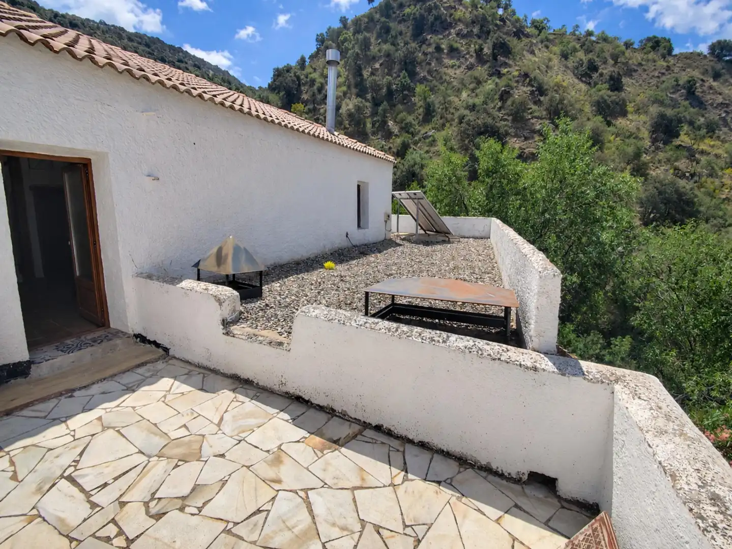 Terraza de Finca rústica en venta en Sierro