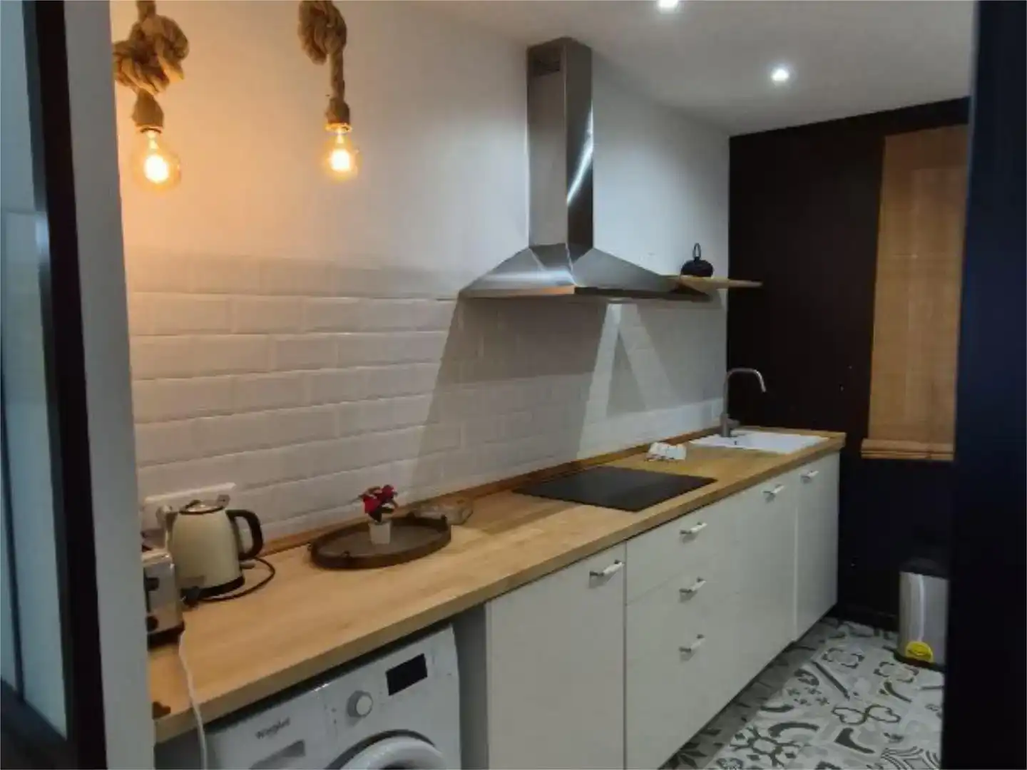 Kitchen of Flat for sale in Marbella  with Air Conditioner, Swimming Pool and Balcony