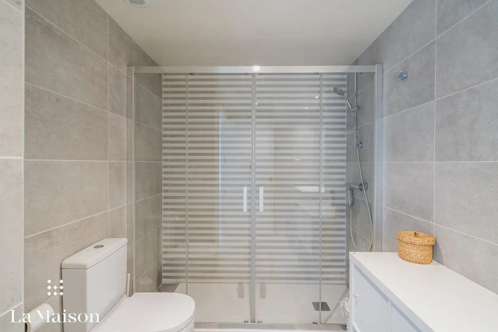 Badezimmer von Wohnung zum Verkauf in Sant Andreu de Llavaneres mit Heizung, Abstellraum und Balkon