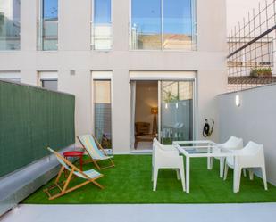 Terrace of Study to rent in  Madrid Capital  with Air Conditioner, Heating and Terrace