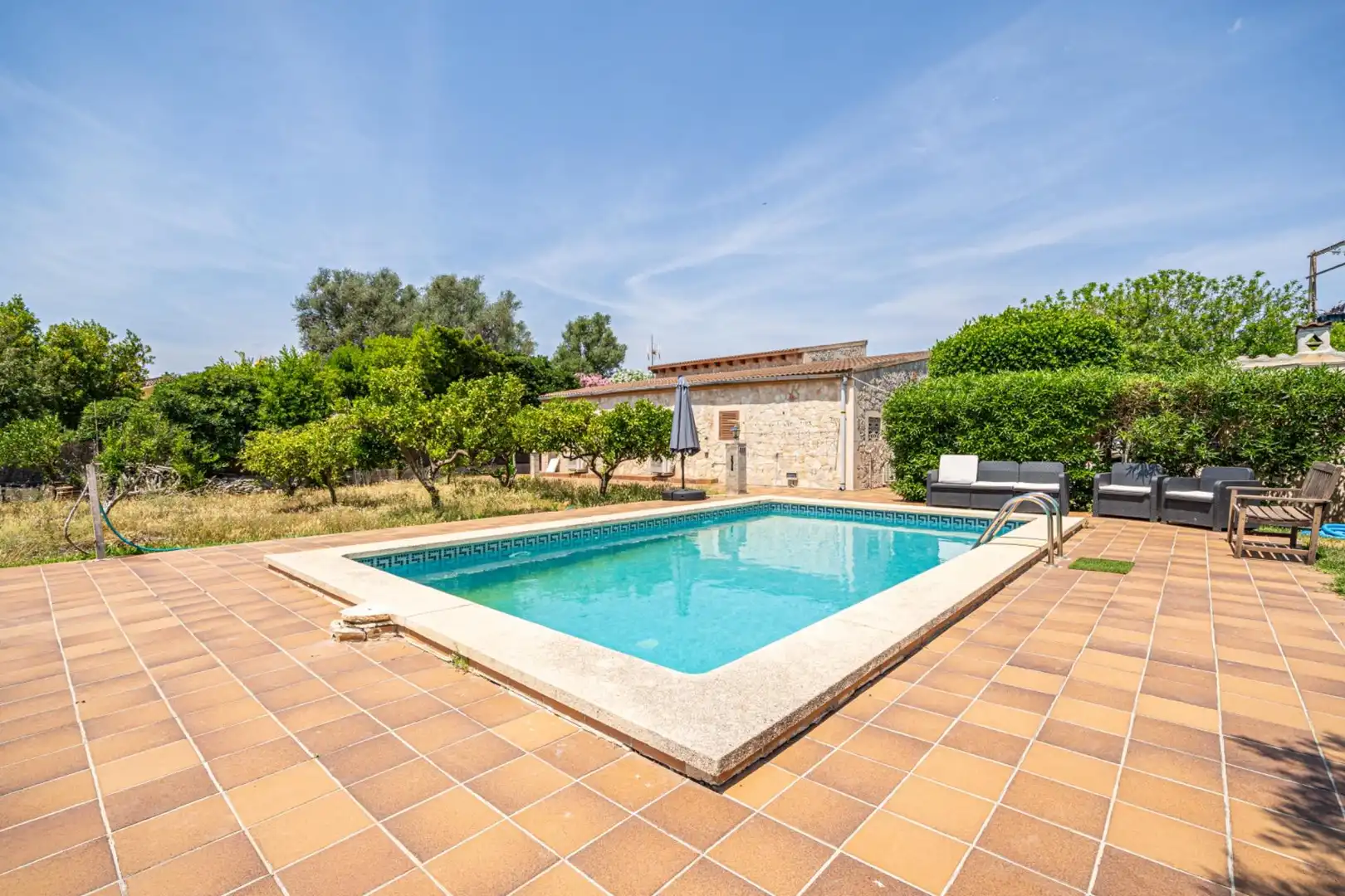 Piscina de Finca rústica en venta en Inca