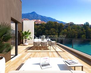Terrace of Duplex for sale in Marbella  with Air Conditioner, Terrace and Storage room