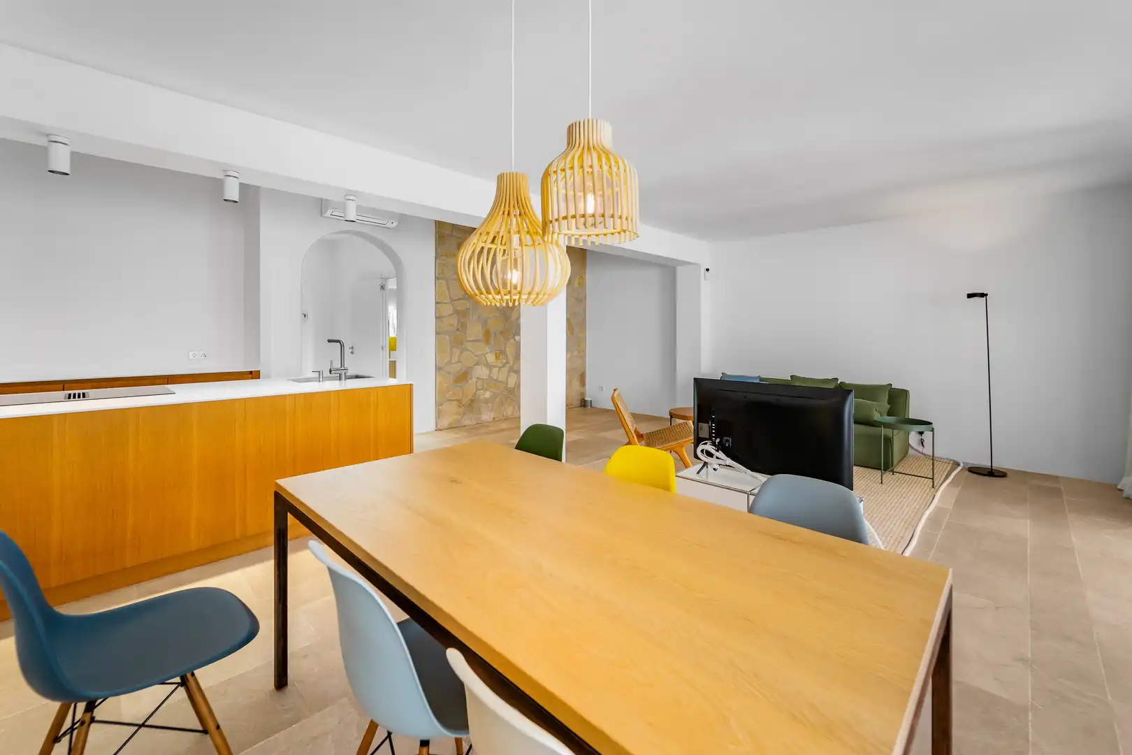 Dining room of Houses for sale in Felanitx  with Air Conditioner, Heating and Storage room