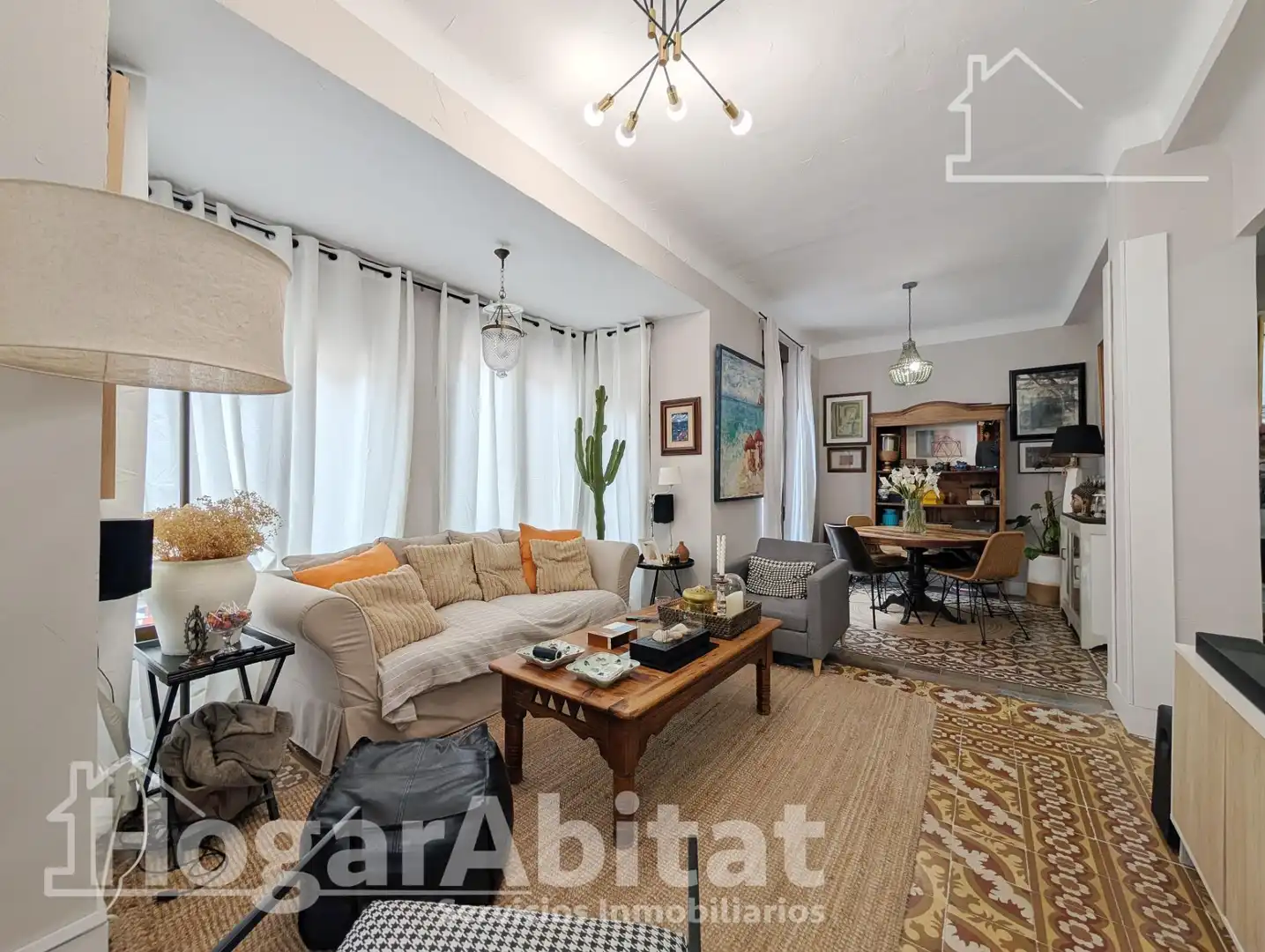 Sala de estar de Piso en venta en Alicante / Alacant con Aire acondicionado, Calefacción y Terraza