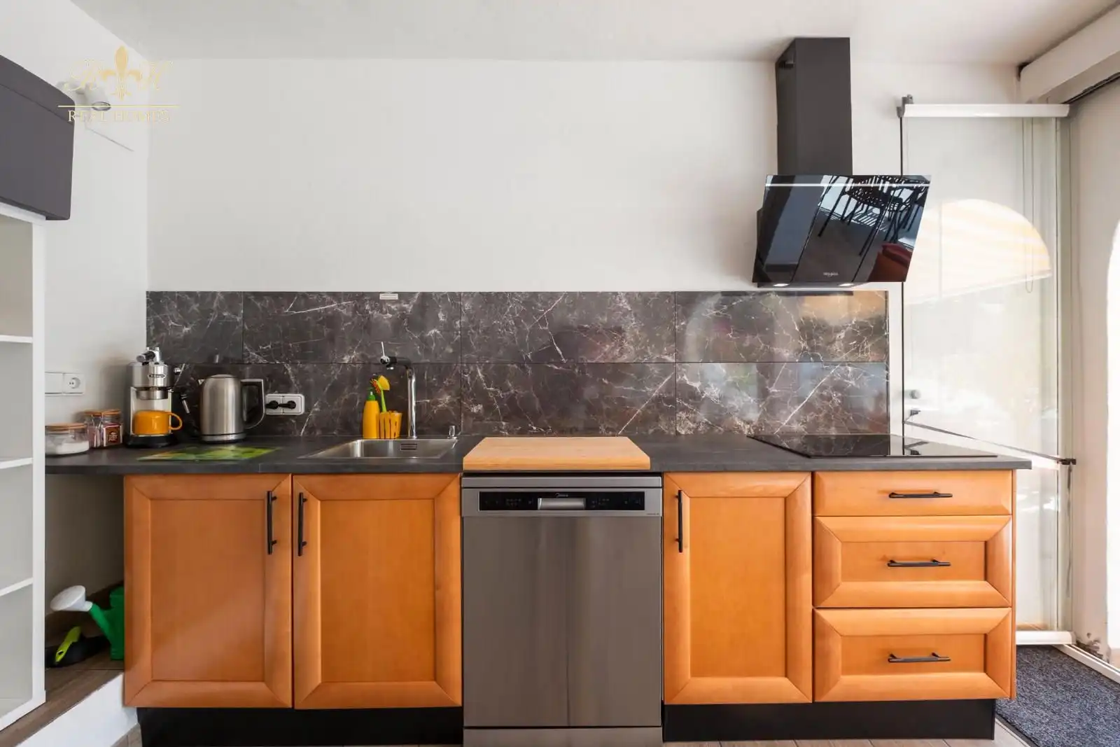 Cocina de Casa o chalet en venta en La Nucia con Aire acondicionado, Piscina y Amueblado