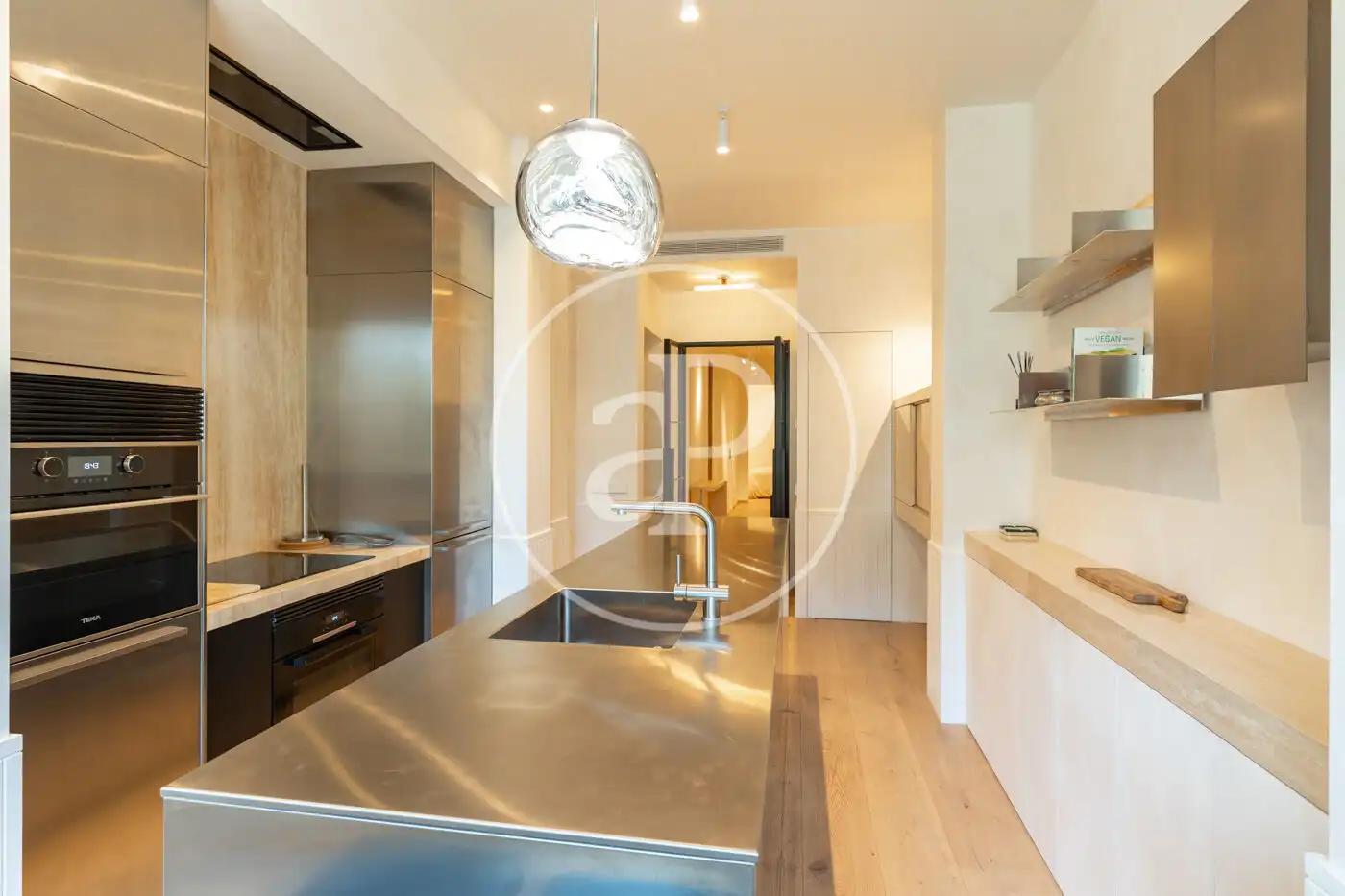 Cocina de Piso en venta en Barcelona con Aire acondicionado, Calefacción y Amueblado