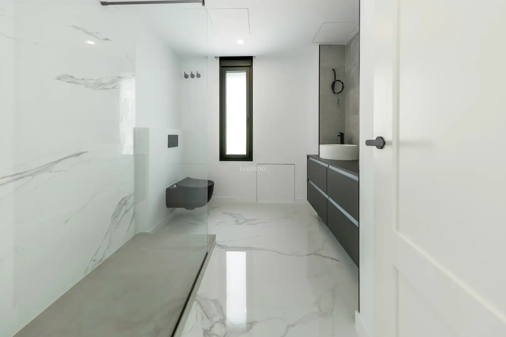 Bathroom of Houses for sale in El Campello  with Air Conditioner, Heating and Terrace