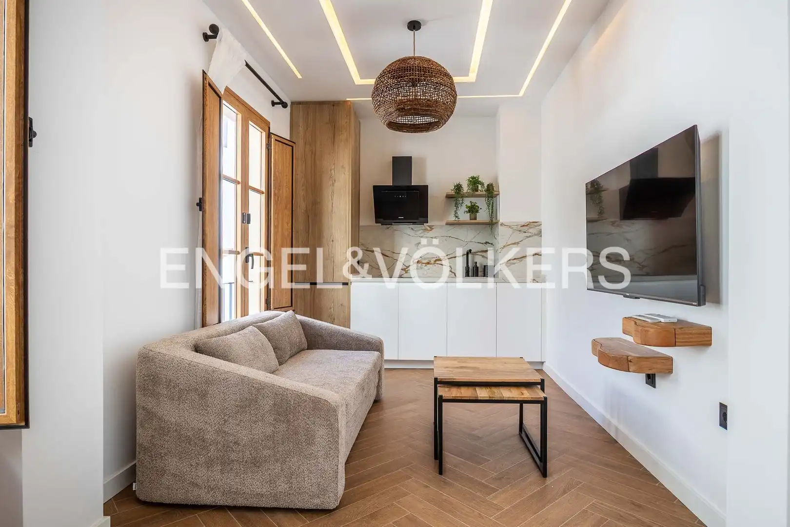 Sala d'estar de Casa o xalet en venda en Sevilla amb Aire condicionat, Calefacció i Moblat