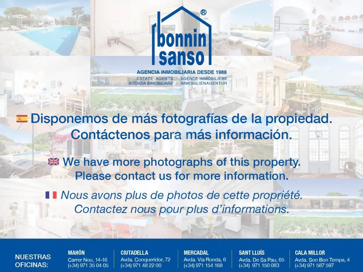 Vista exterior de Apartamento en venta en Maó - Mahón con Terraza y Amueblado
