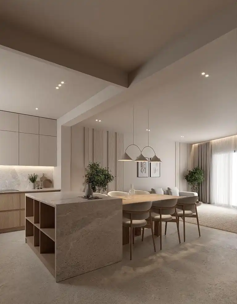 Wohnzimmer von Wohnung zum Verkauf in Sant Feliu de Guíxols mit Klimaanlage, Heizung und Terrasse