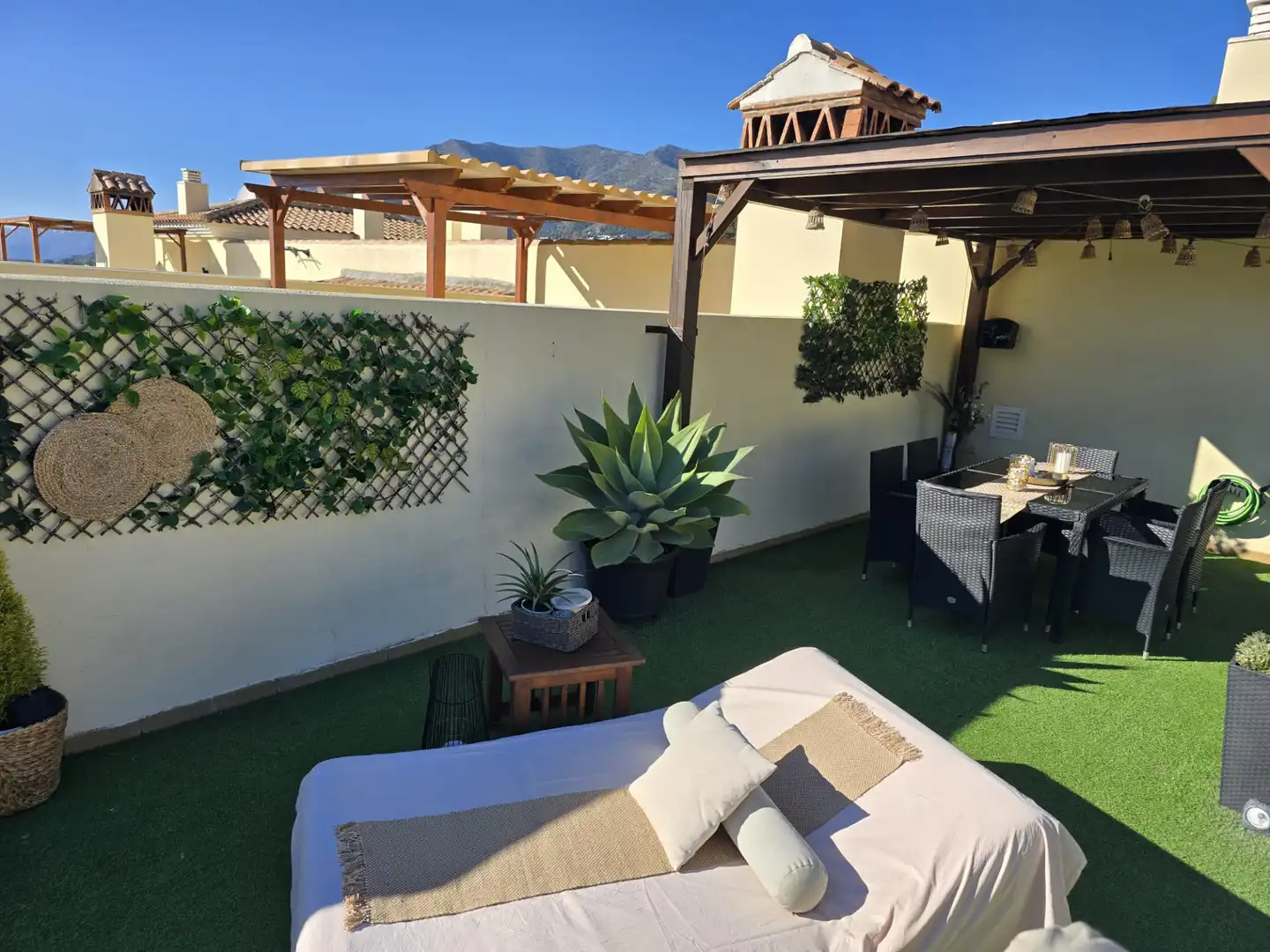 Terraza de Dúplex en venta en Mijas con Aire acondicionado, Calefacción y Terraza