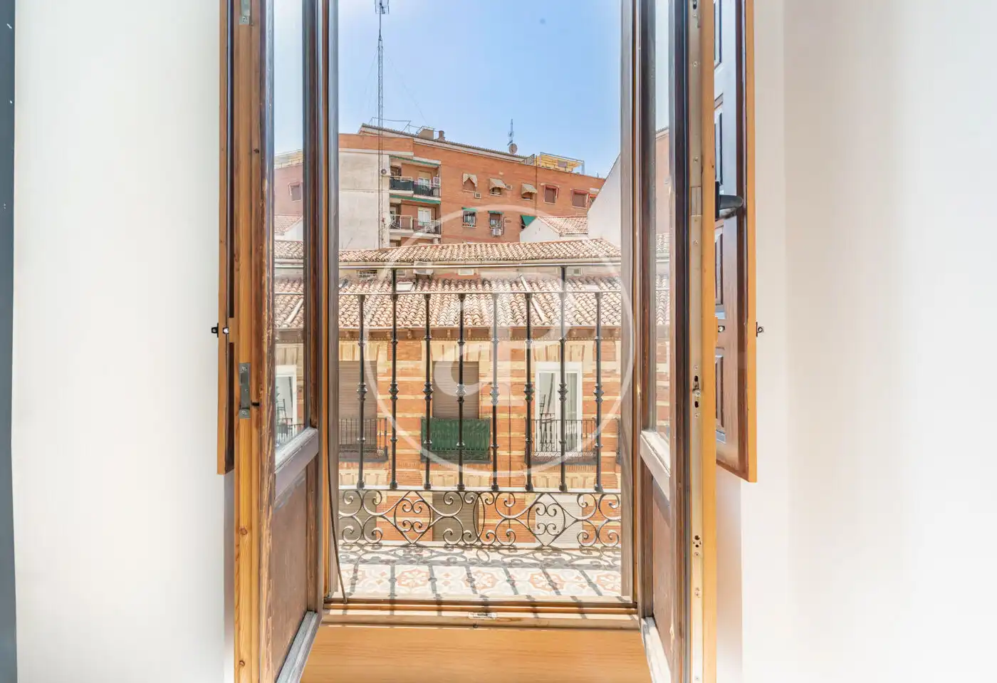 Vista exterior de Pis en venda en Madrid amb Aire condicionat, Calefacció i Moblat