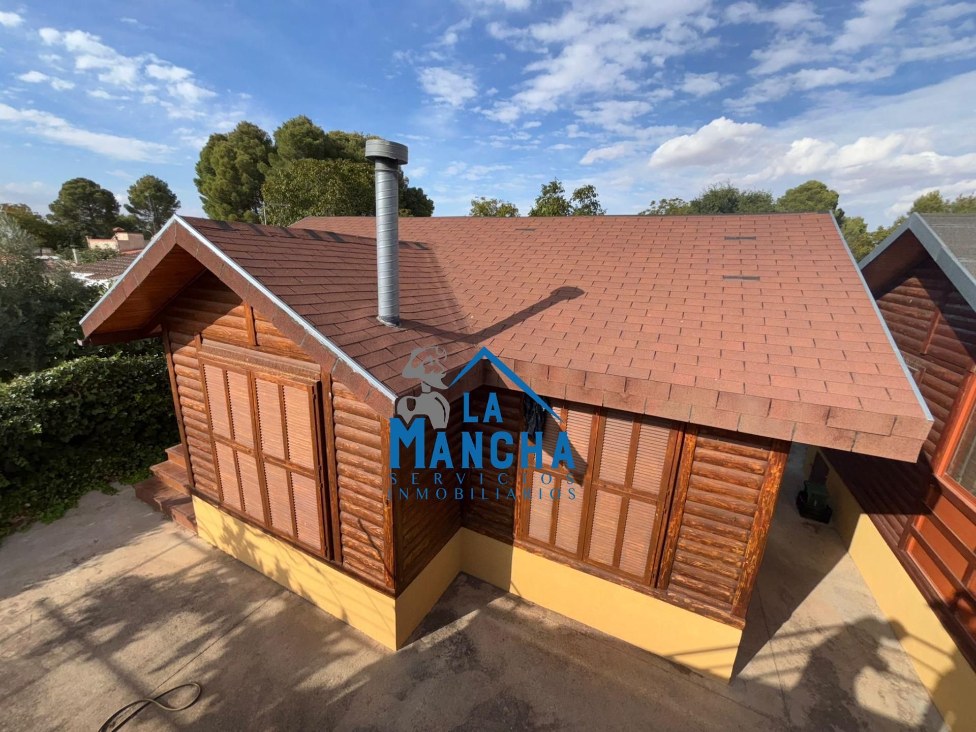 Exterior view of House or chalet for sale in  Albacete Capital  with Private garden, Terrace and Storage room