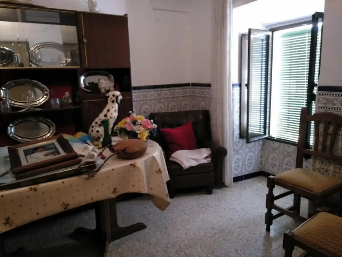 Sala de estar de Casa adosada en venta en Membrío con Amueblado