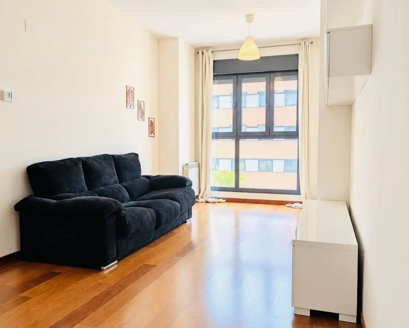 Sala de estar de Piso en venta en Madrid con Calefacción, Jardín privado y Parquet