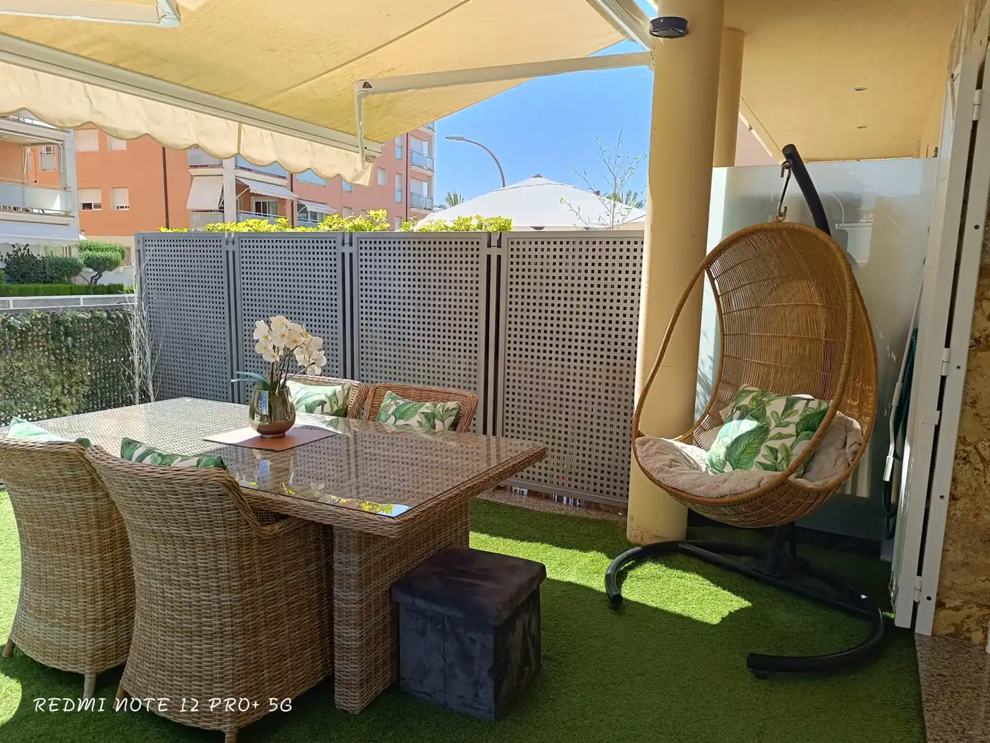 Terrasse von Wohnung zum Verkauf in Calafell mit Klimaanlage, Heizung und Terrasse