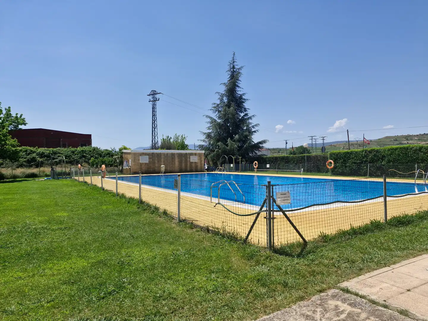 Swimming pool of Land for sale in Fuenmayor