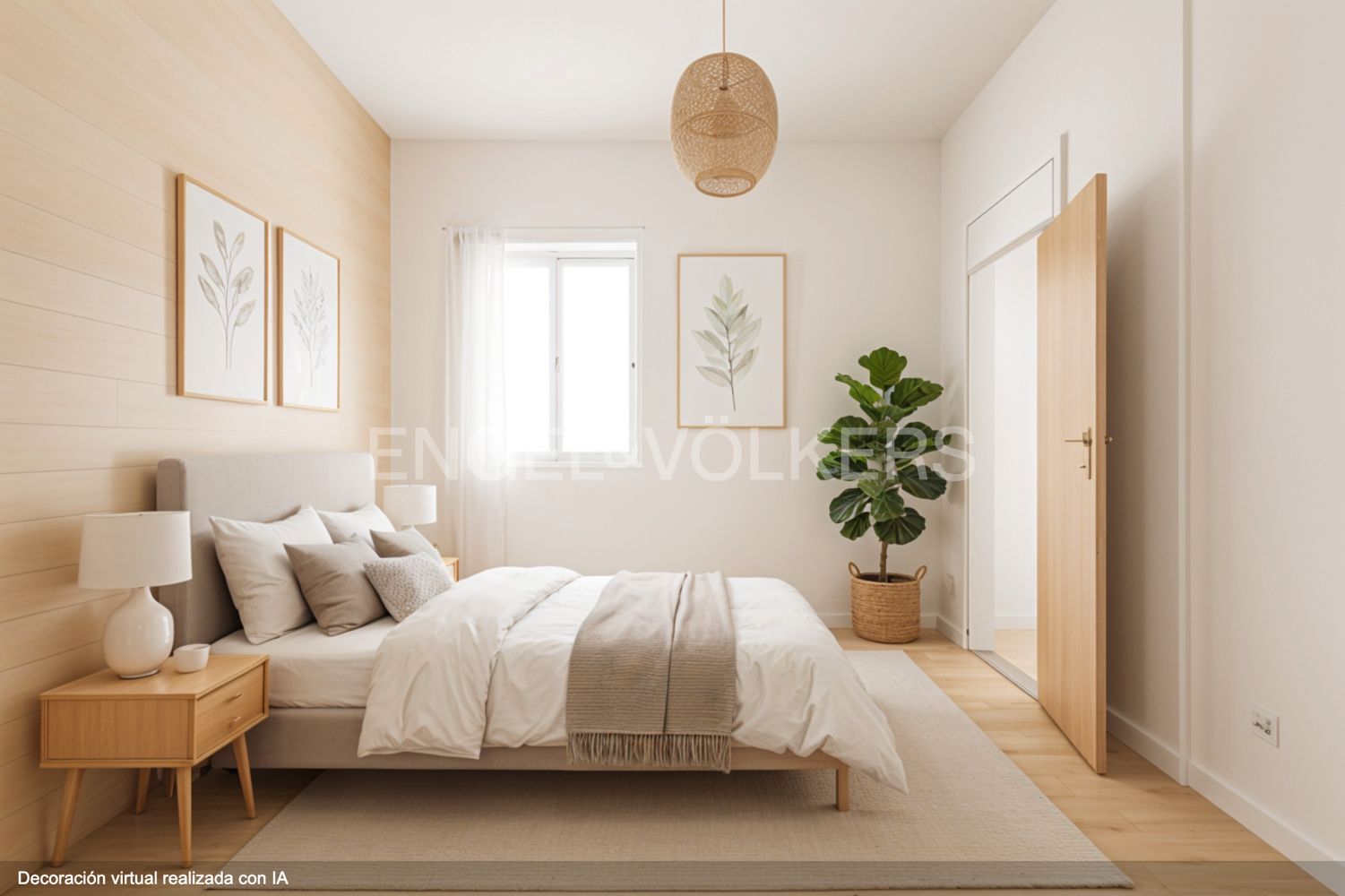 Habitación de Apartamento en venta en  Madrid Capital con Calefacción y Parquet