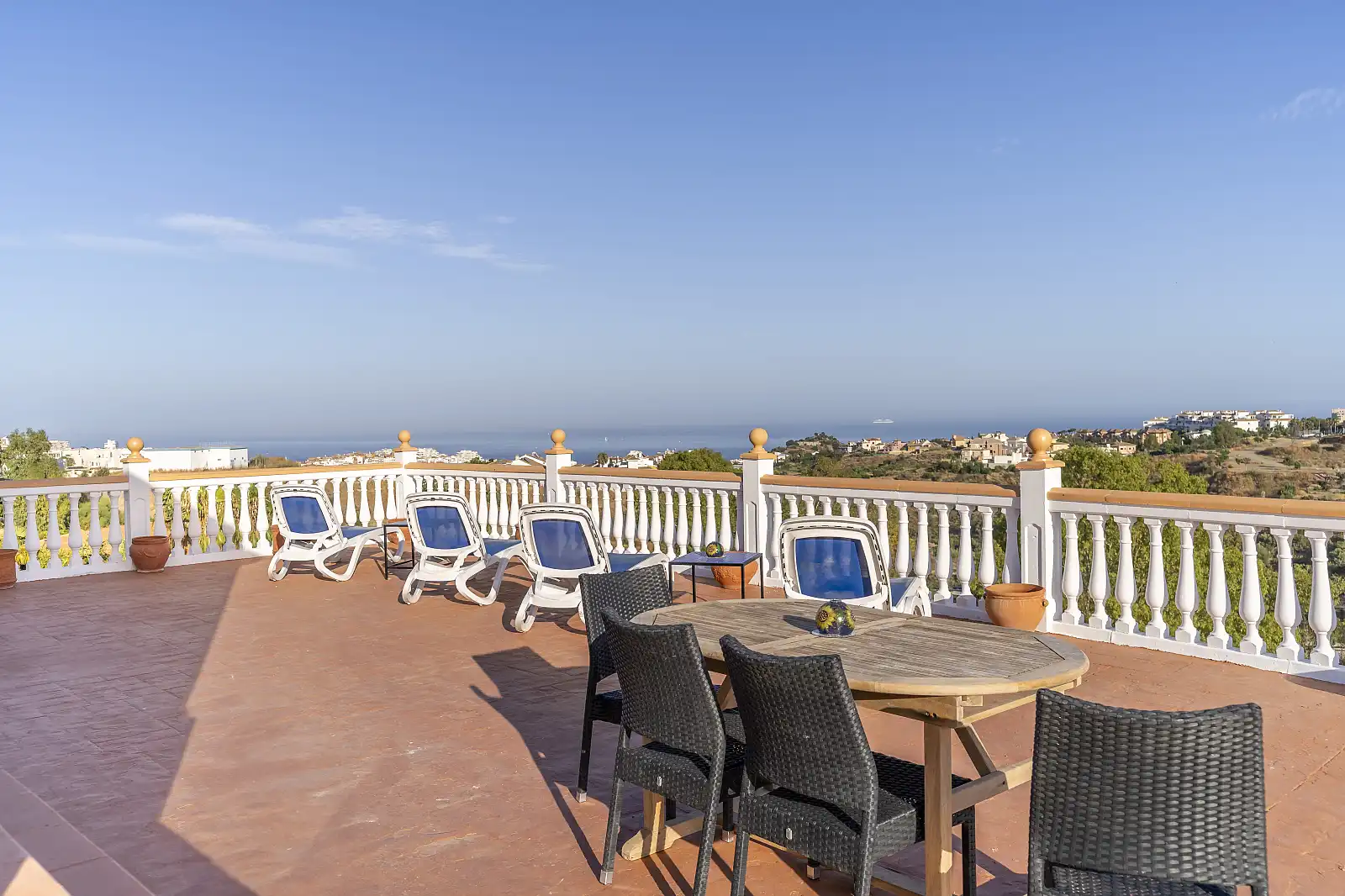 Terrace of Houses for sale in Benalmádena  with Air Conditioner, Terrace and Swimming Pool