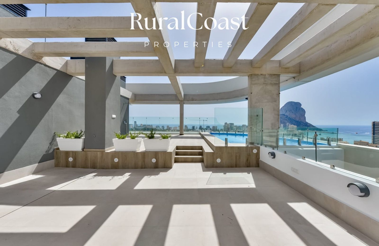 Terrace of Attic for sale in Calpe / Calp  with Air Conditioner, Heating and Terrace