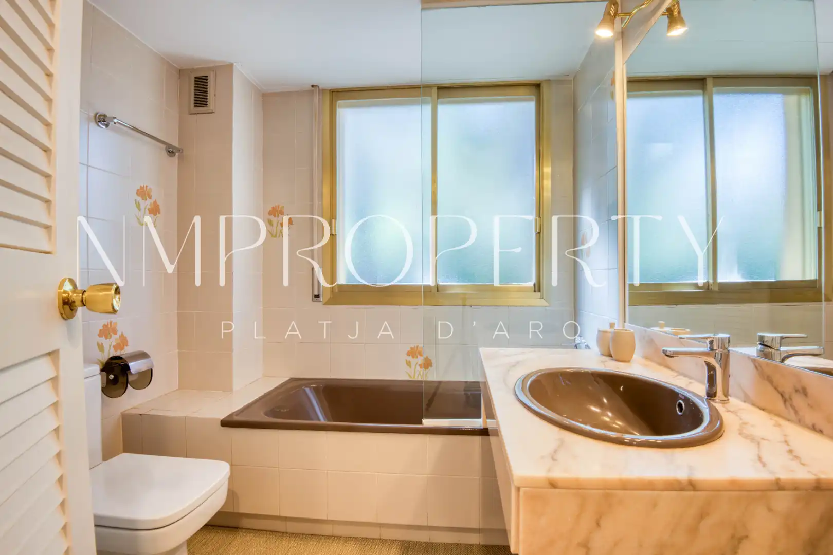 Baño de Ático de alquiler en Sant Feliu de Guíxols con Aire acondicionado, Terraza y Piscina