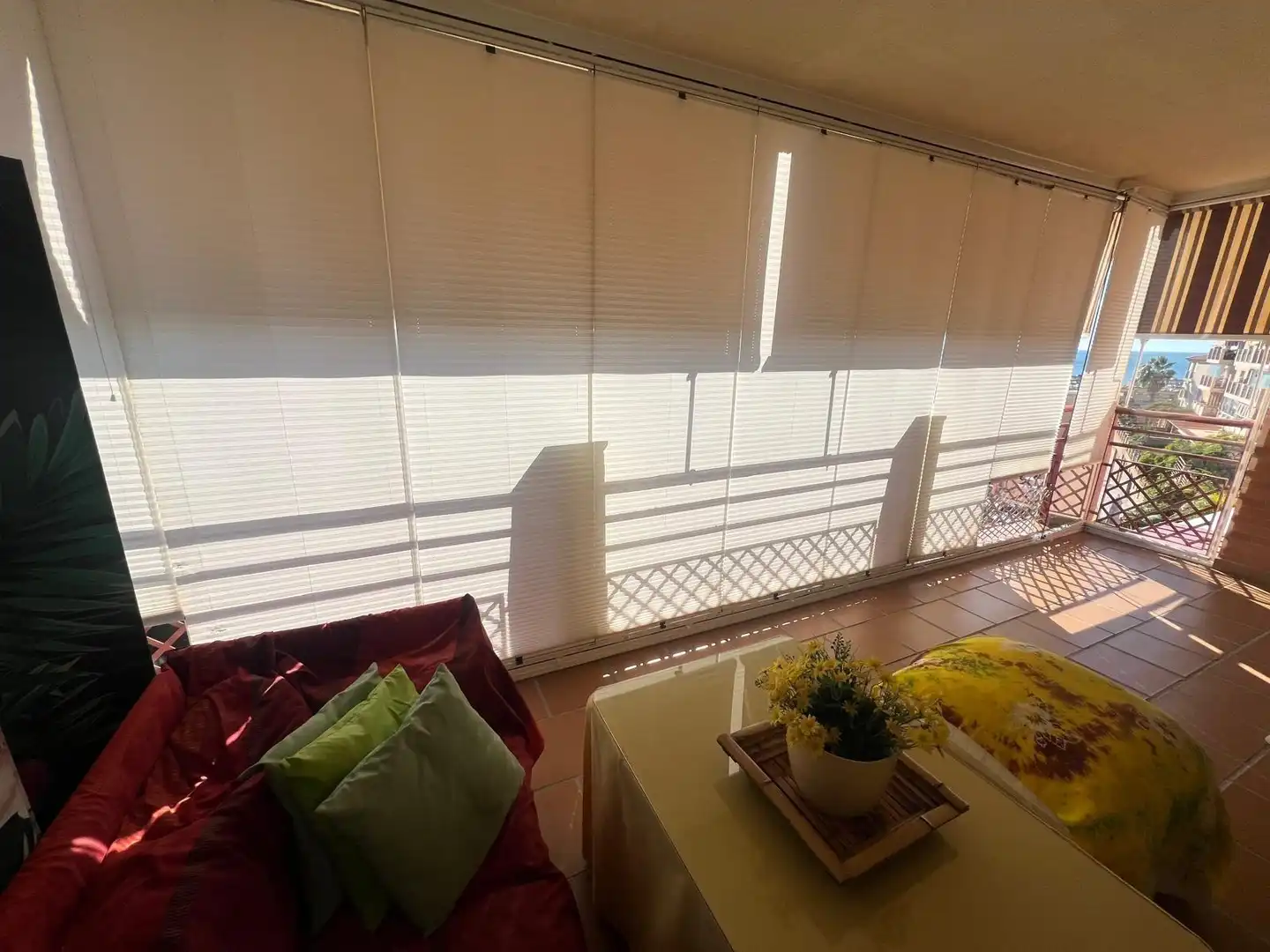Balcony of Flat for sale in Málaga  with Air Conditioner, Heating and Community pool