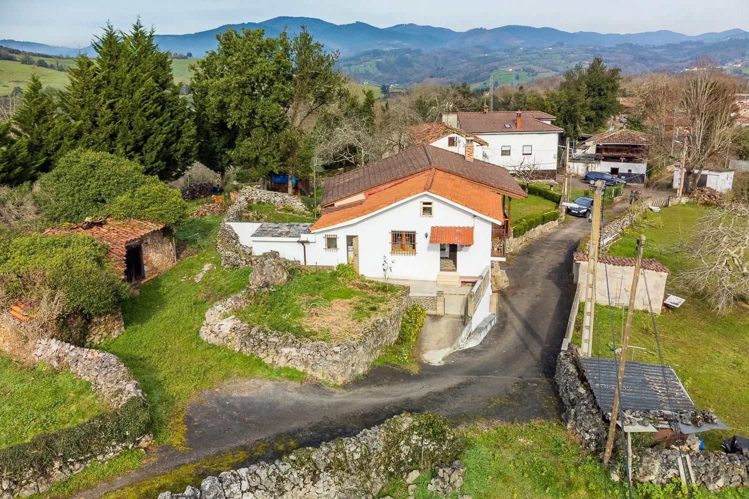 Exterior view of Single-family semi-detached for sale in Grado  with Private garden