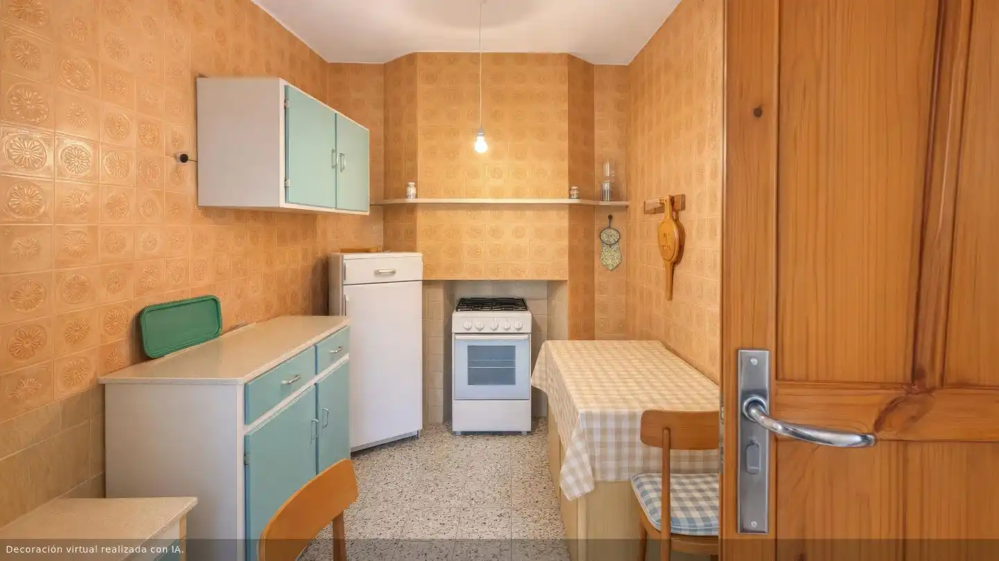 Cocina de Casa o chalet en venta en San Pablo de los Montes con Calefacción y Trastero