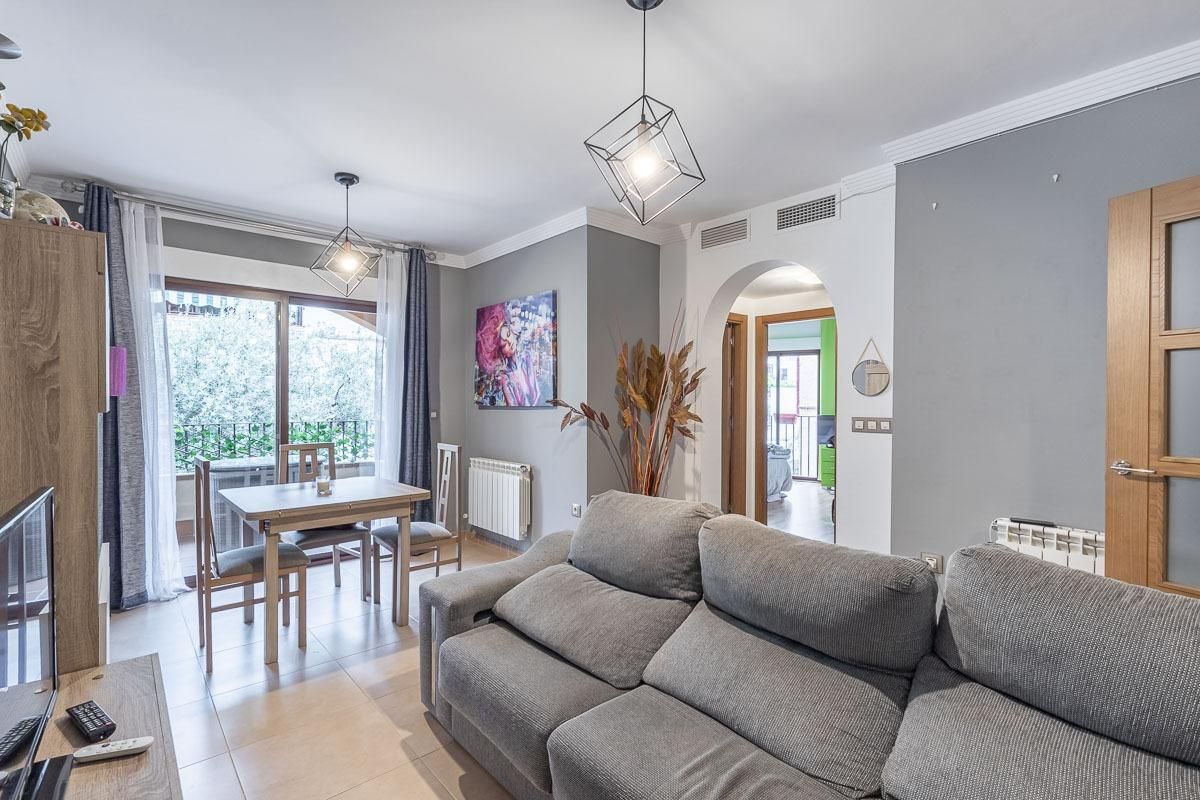 Living room of Flat for sale in Monachil  with Heating and Terrace