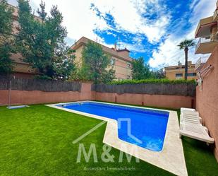 Garden of Flat to rent in Castelldefels  with Balcony