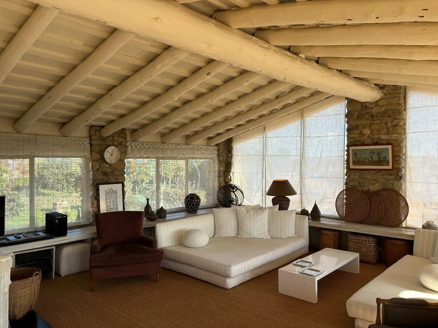 Sala de estar de Finca rústica en venta en Madremanya con Calefacción, Terraza y Trastero
