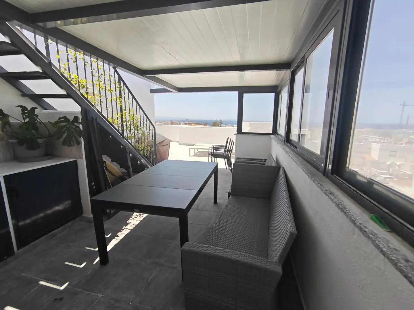 Terrasse von Wohnungen zum Verkauf in Tarifa mit Klimaanlage, Heizung und Terrasse