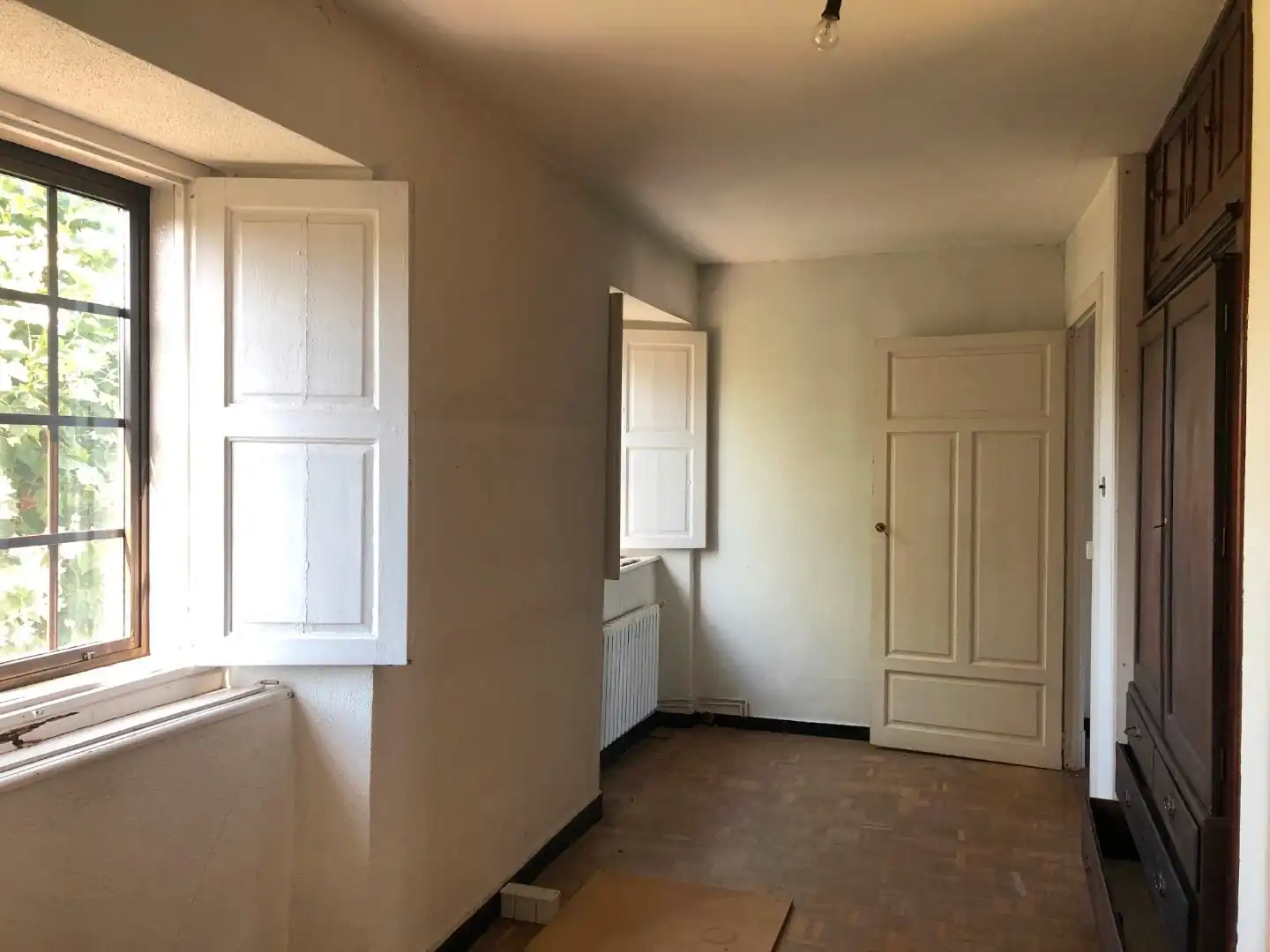 Schlafzimmer von Haus oder Chalet zum Verkauf in Oleiros mit Privatgarten, Parkett und Terrasse