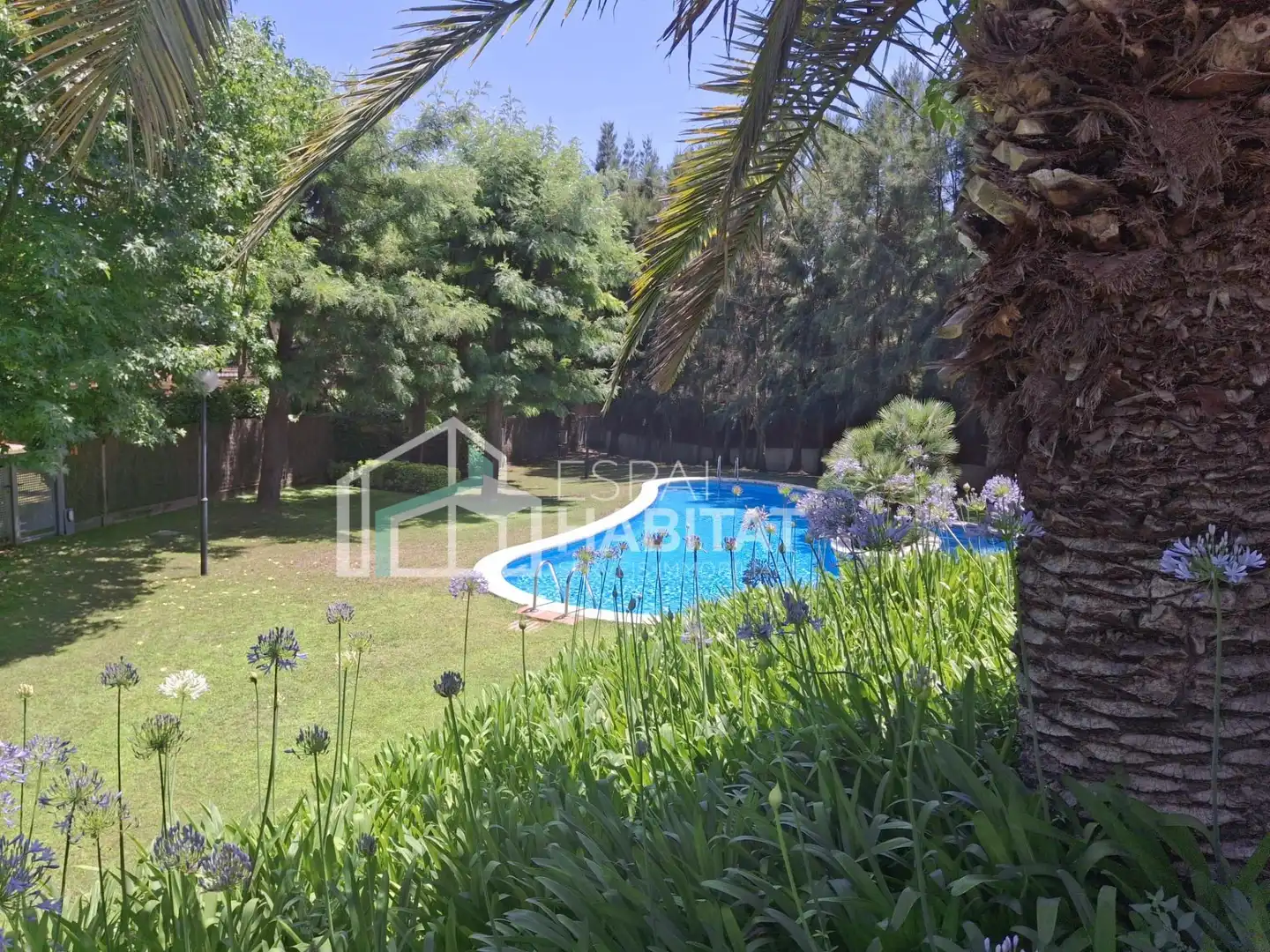 Jardí de Casa adosada de lloguer en Cabrils amb Calefacció, Jardí privat i Parquet