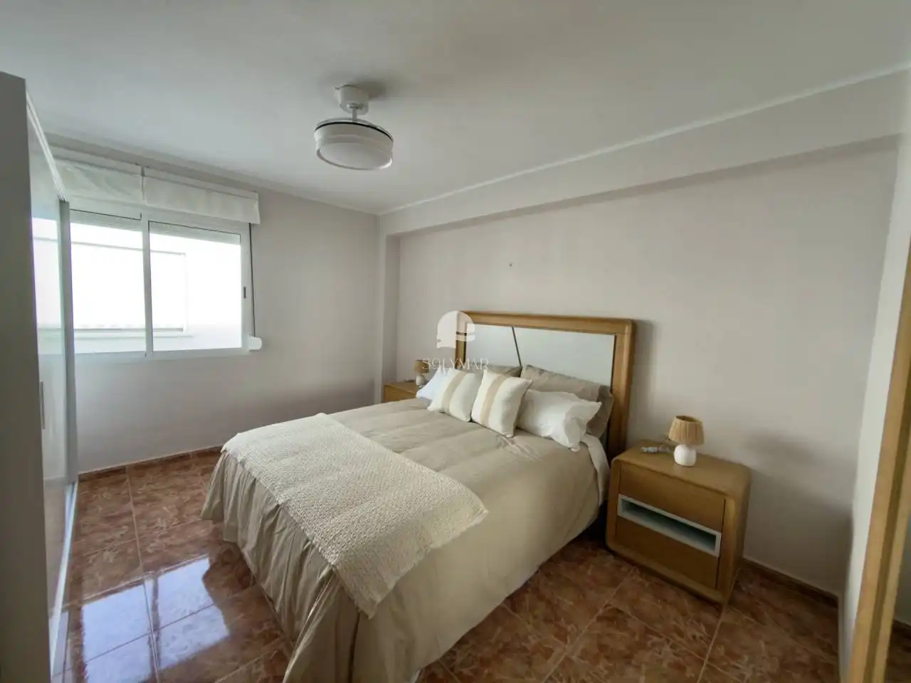 Bedroom of Flat for rent in Vélez-Málaga  with Air Conditioner, Furnished and Balcony