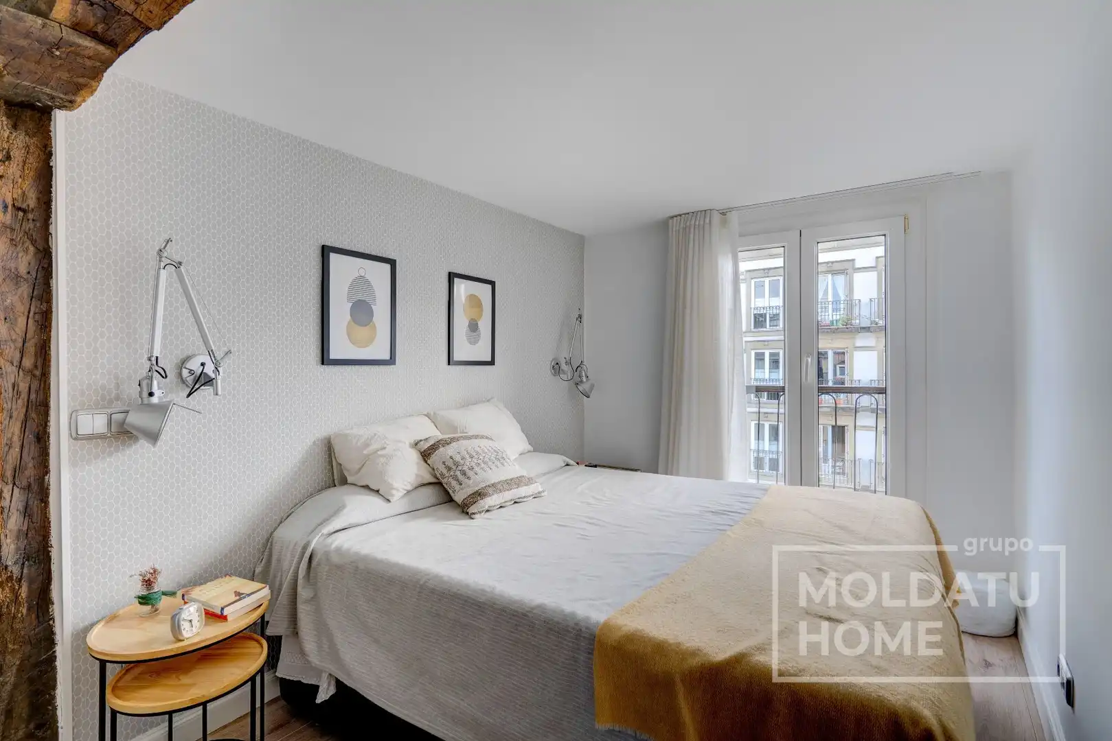 Bedroom of Flat for sale in Parte Vieja