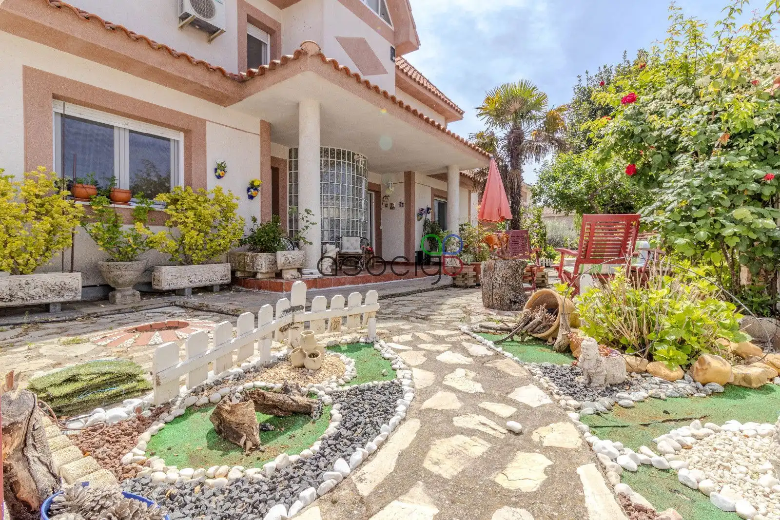 Jardí de Casa o xalet en venda en Cabanillas del Campo amb Aire condicionat i Calefacció