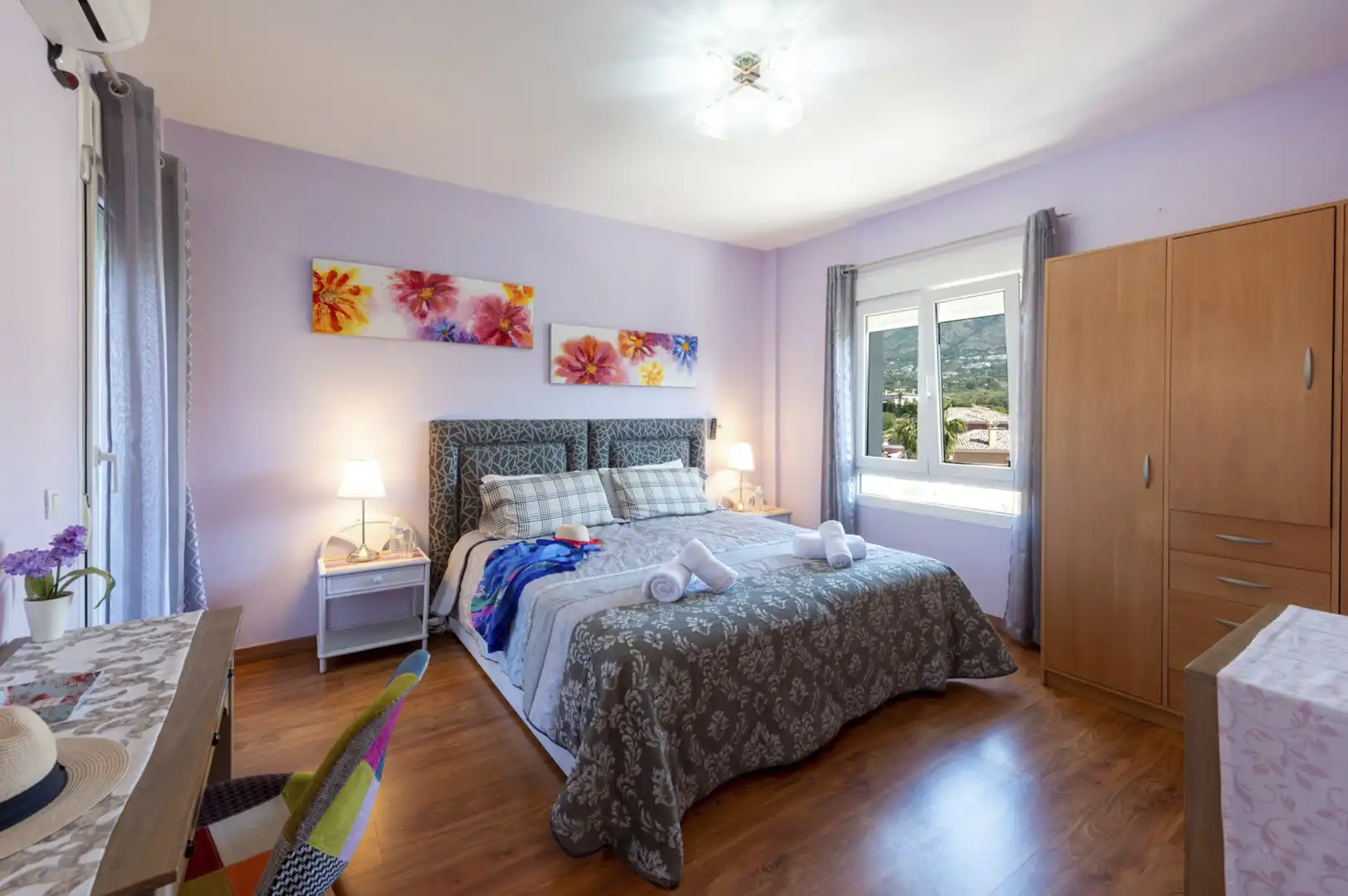 Dormitori de Casa o xalet en venda en Mijas amb Jardí privat i Piscina