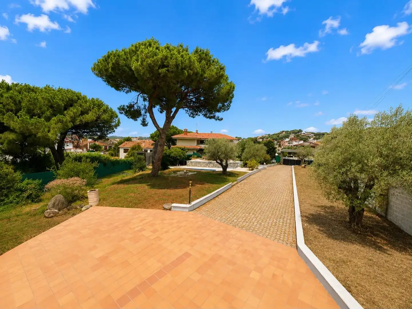 Vista exterior de Casa o chalet en venta en Sant Fost de Campsentelles con Aire acondicionado, Calefacción y Jardín privado