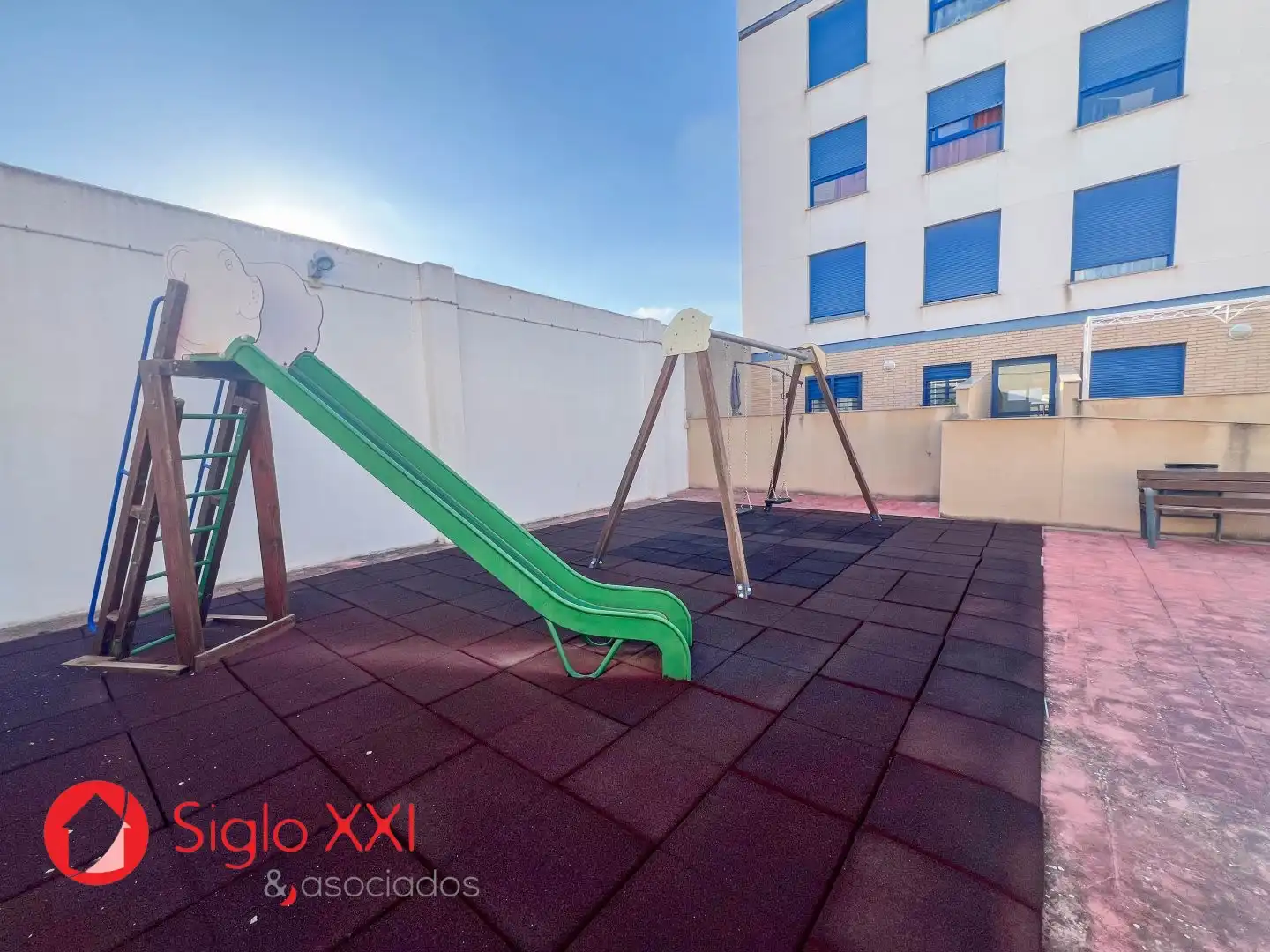 Terrace of Flat for sale in Madrigal 