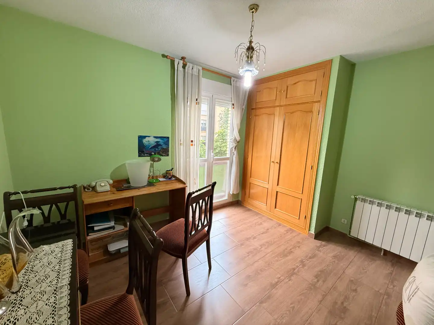 Bedroom of Flat for sale in Madrid  with Heating, Terrace and Storage room