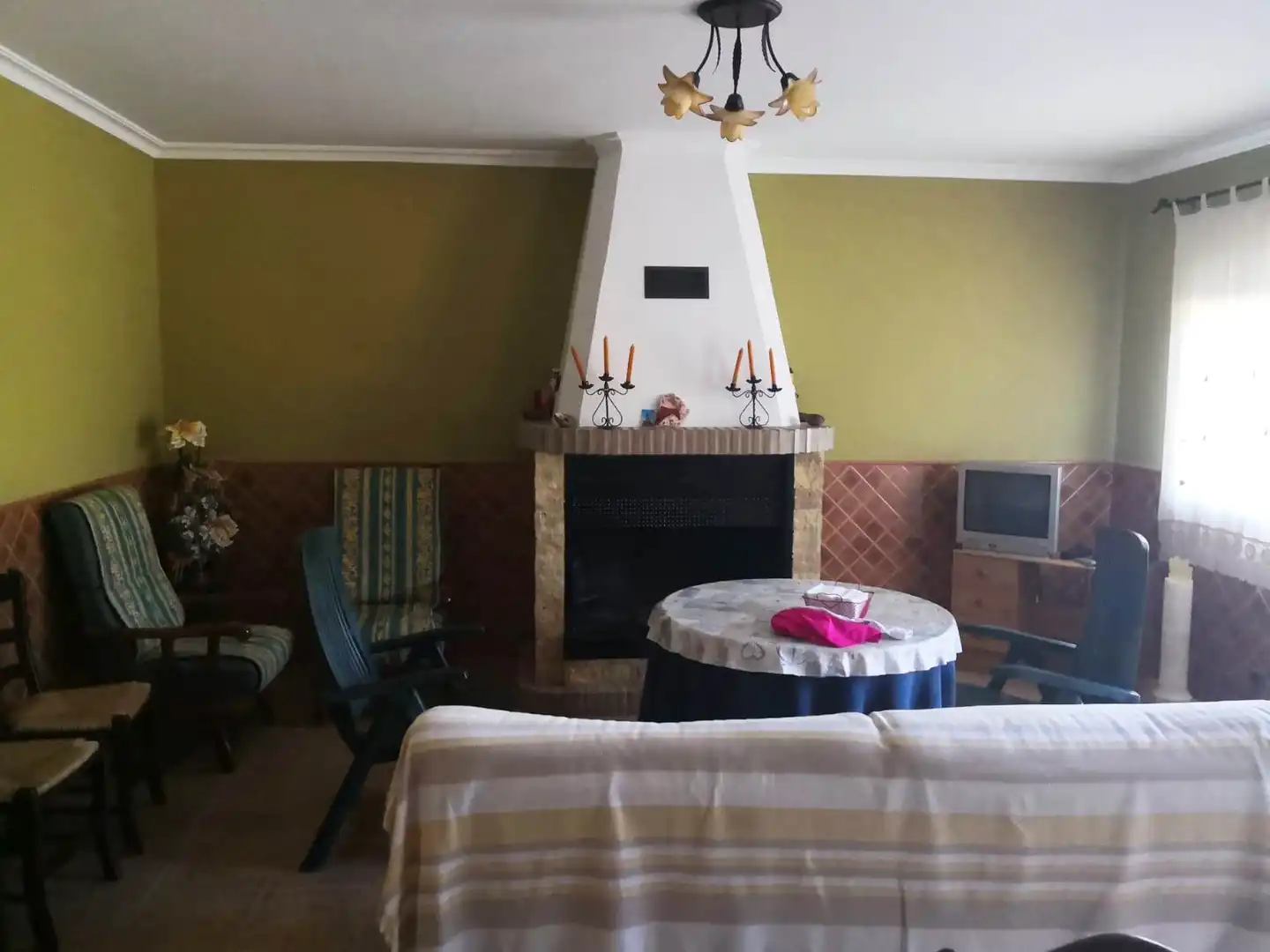 Living room of Country homes for sale in Vélez-Rubio  with Heating, Private garden and Furnished