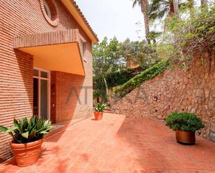 Exterior view of House or chalet for sale in Castelldefels  with Air Conditioner, Heating and Terrace