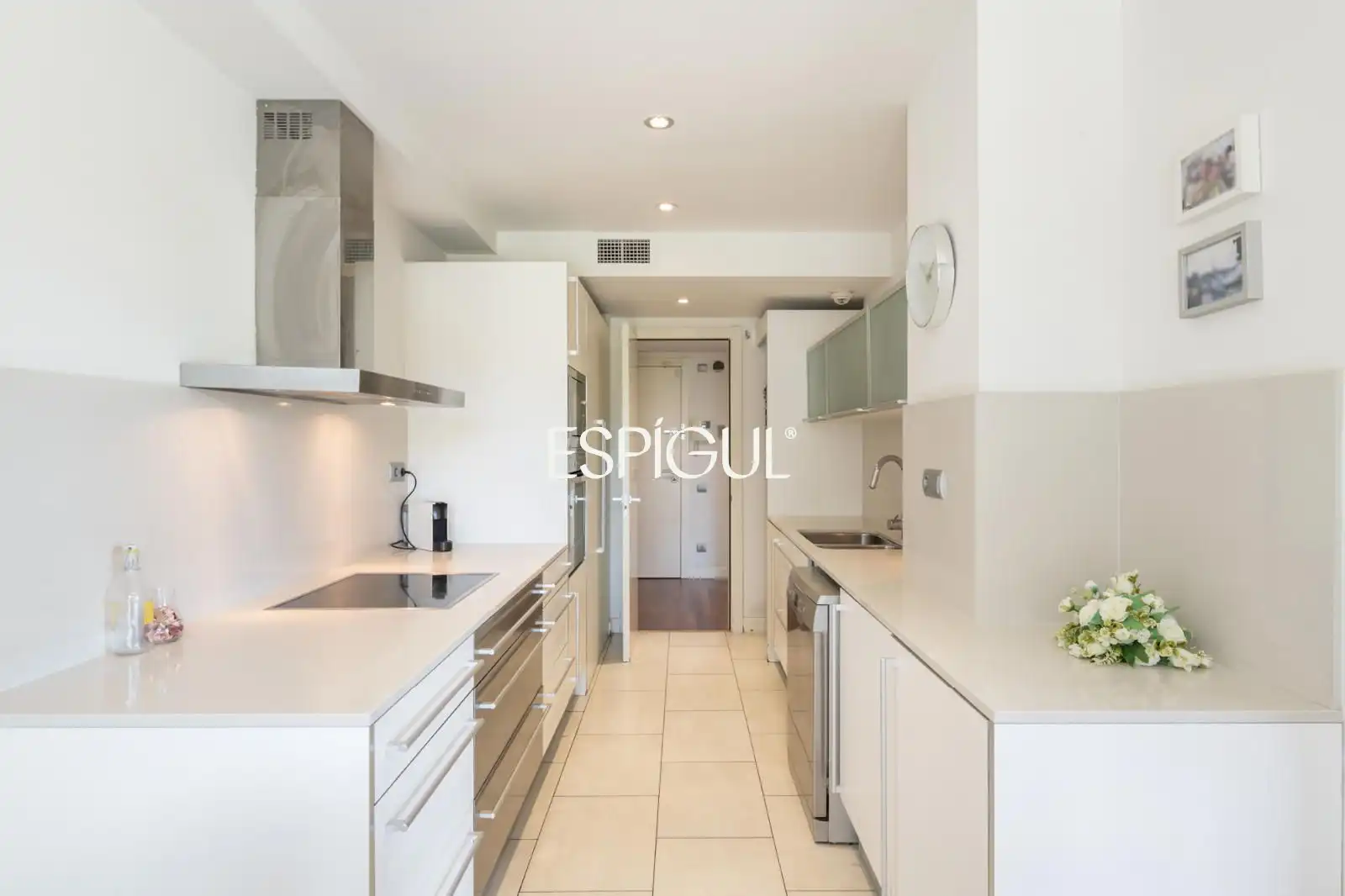 Kitchen of Flat for sale in Sant Cugat del Vallès  with Air Conditioner, Heating and Parquet flooring