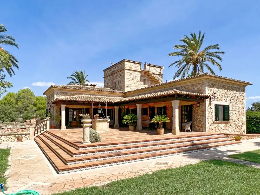 Vista exterior de Casa o xalet en venda en Ses Salines amb Aire condicionat, Calefacció i Terrassa