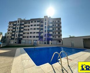 Swimming pool of Flat for sale in Cuenca Capital  with Heating, Terrace and Storage room