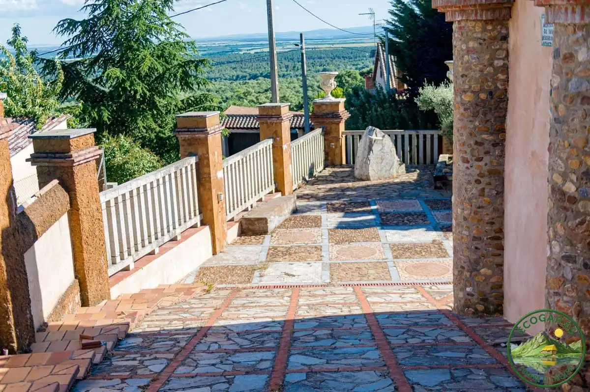 Terrassa de Casa o xalet en venda en Quintana del Castillo amb Calefacció, Jardí privat i Terrassa
