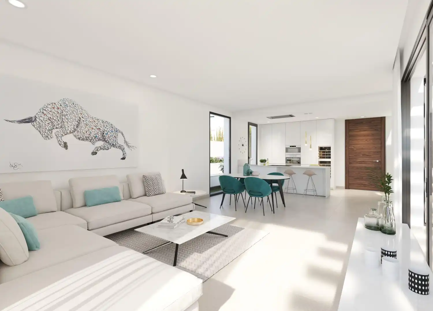 Detached house with pool for sale in Golf Bahía, imagen 3