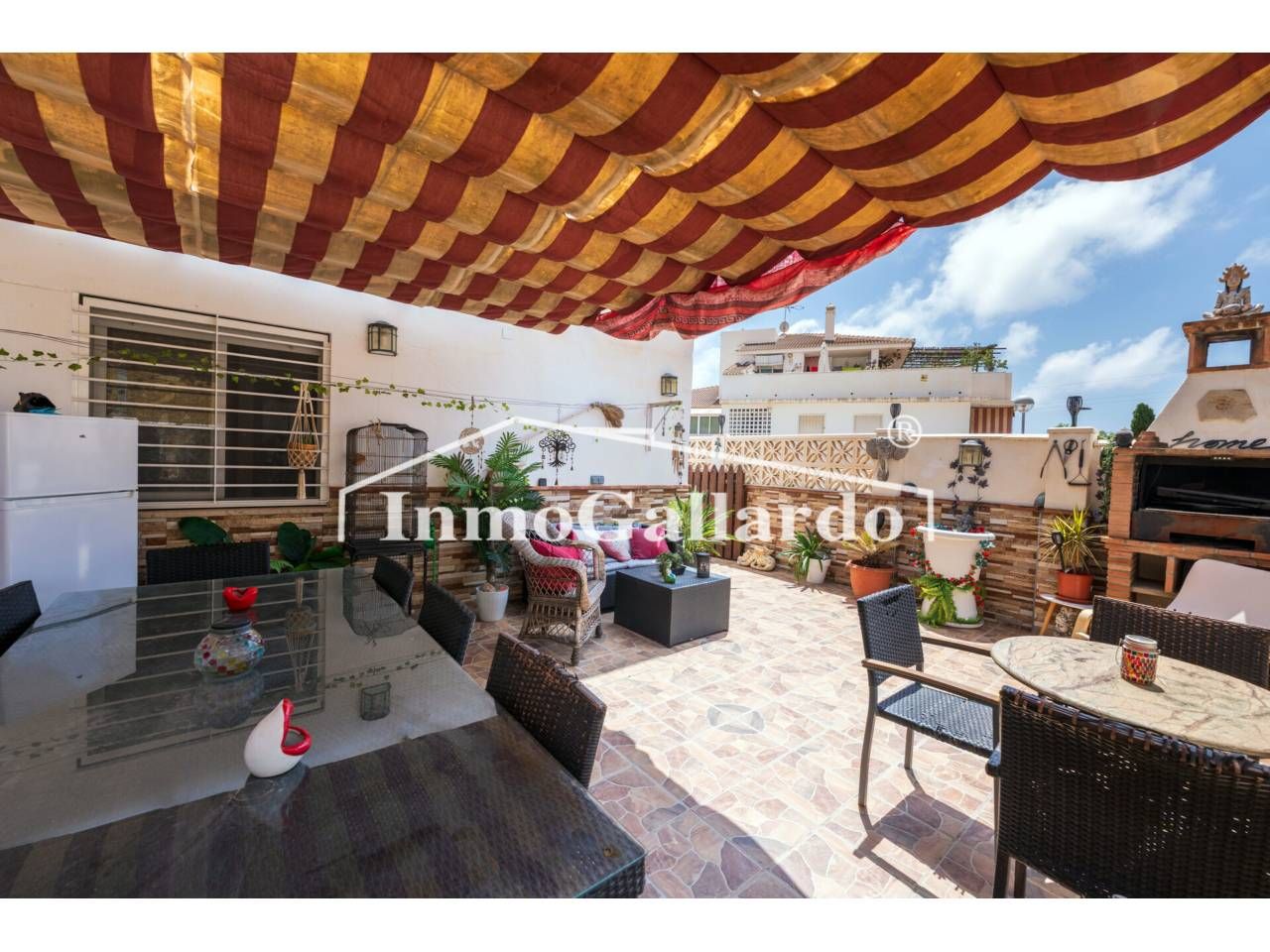 Terrace of Flat for sale in Rincón de la Victoria  with Air Conditioner and Community pool