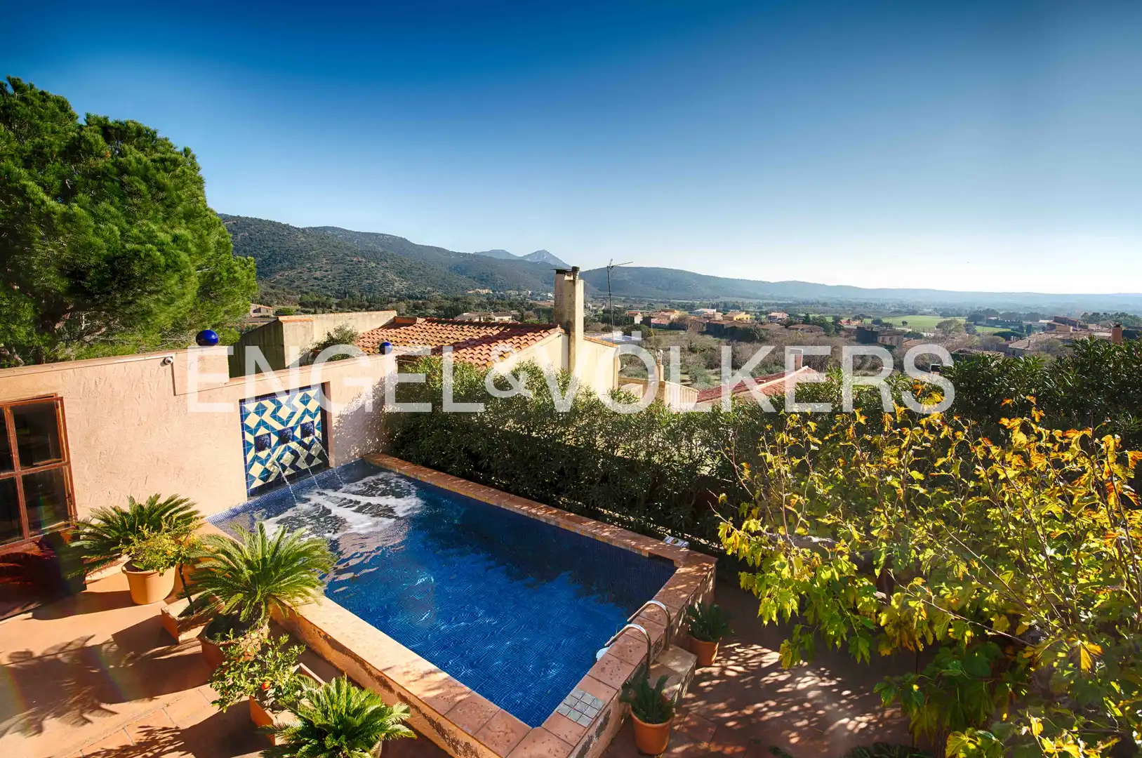 Exterior view of Detached homes for sale in Cantallops  with Private garden, Terrace and Swimming Pool